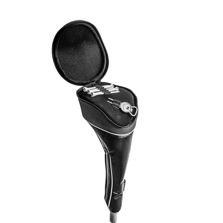 Longridge  Black Magnetix Driver Headcover, Sports Direct