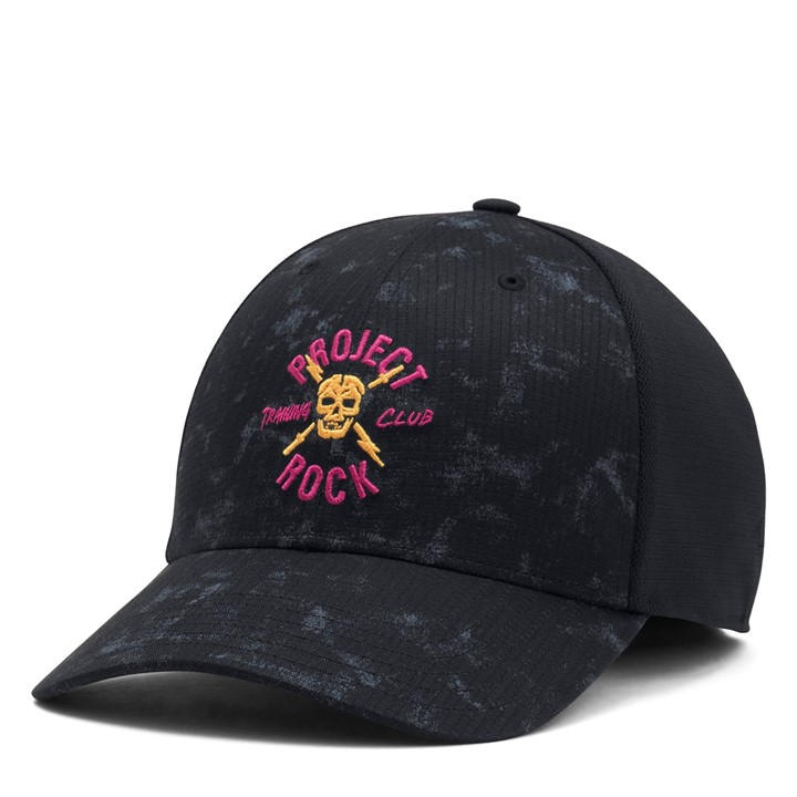 Under Armour Men's Grey Armour Project Rock Trucker Cap Mens