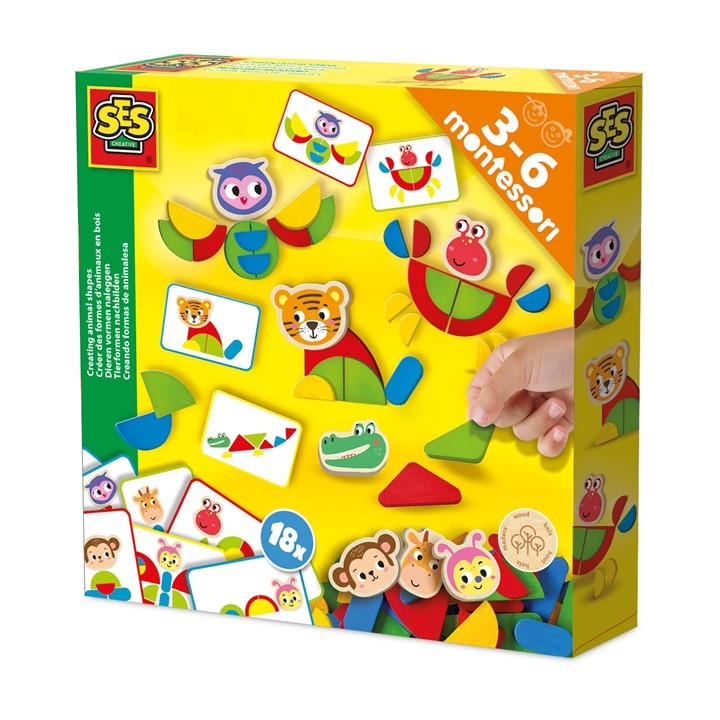 Ses Creative  Kids  Montessori - Creating Animal Shapes, Sports Direct