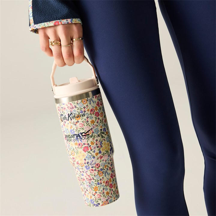 Regatta  Cream Harmony Ditsy Cath Kidston 0.9L Thermal Tumbler, Sports Direct