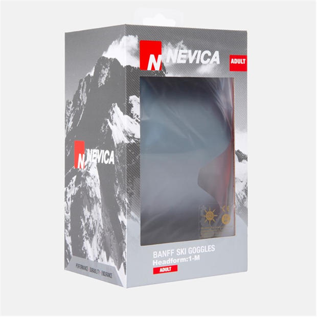 Black - Nevica - Banff Ski Goggles