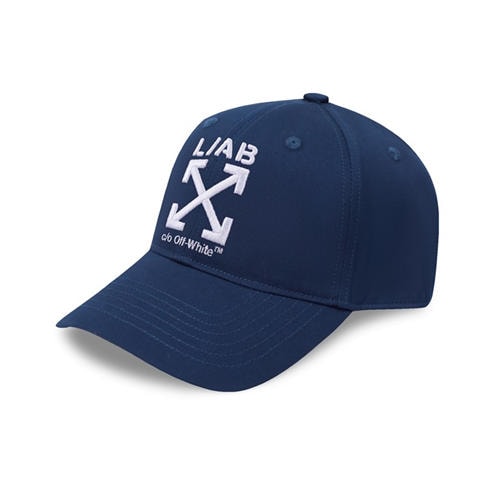 L AB OFF WHITE - Men's Arrow Cotton Baseball Cap