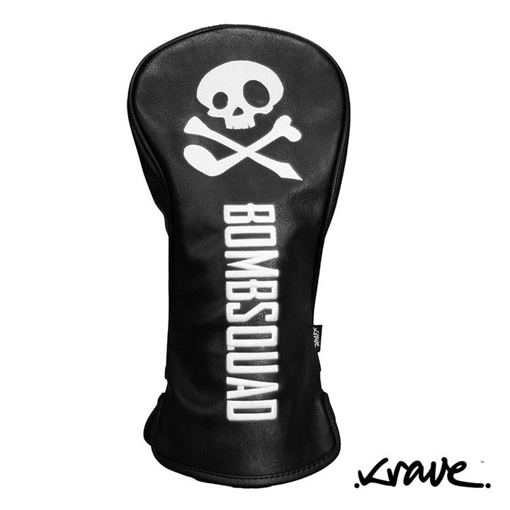 Krave  Black Bomb Squad Headcover, Sports Direct