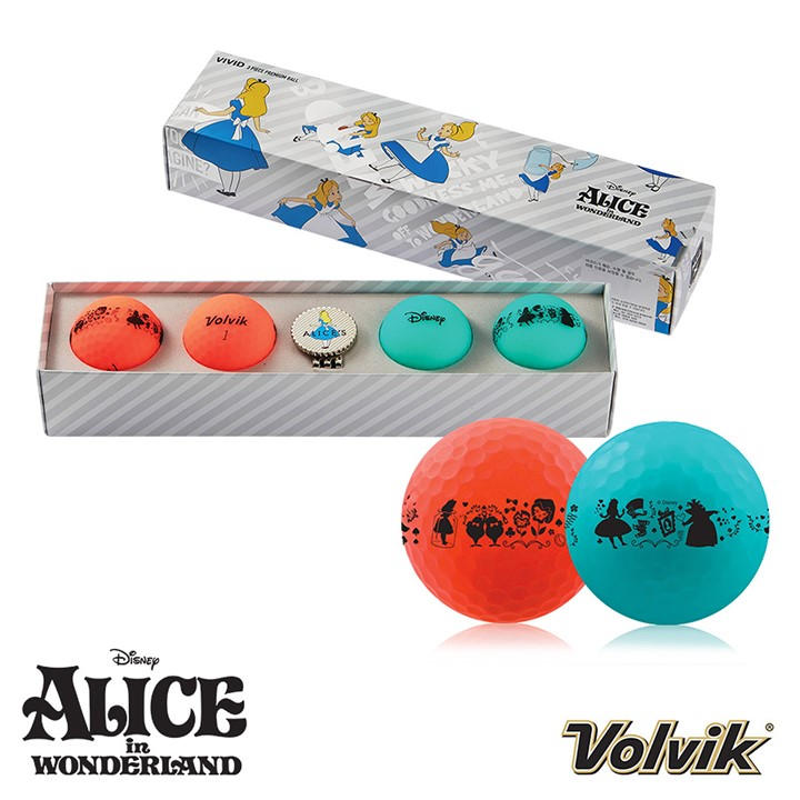 Volvik  Blue Solice Disney Golf Balls, Sports Direct