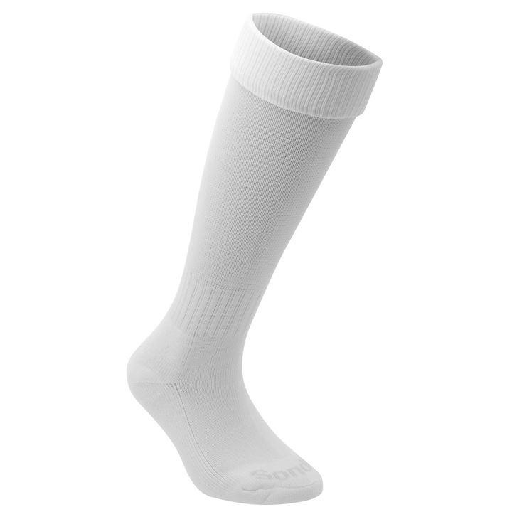 Sondico  Kids White Football Socks  in Size C8 - C13, Sports Direct