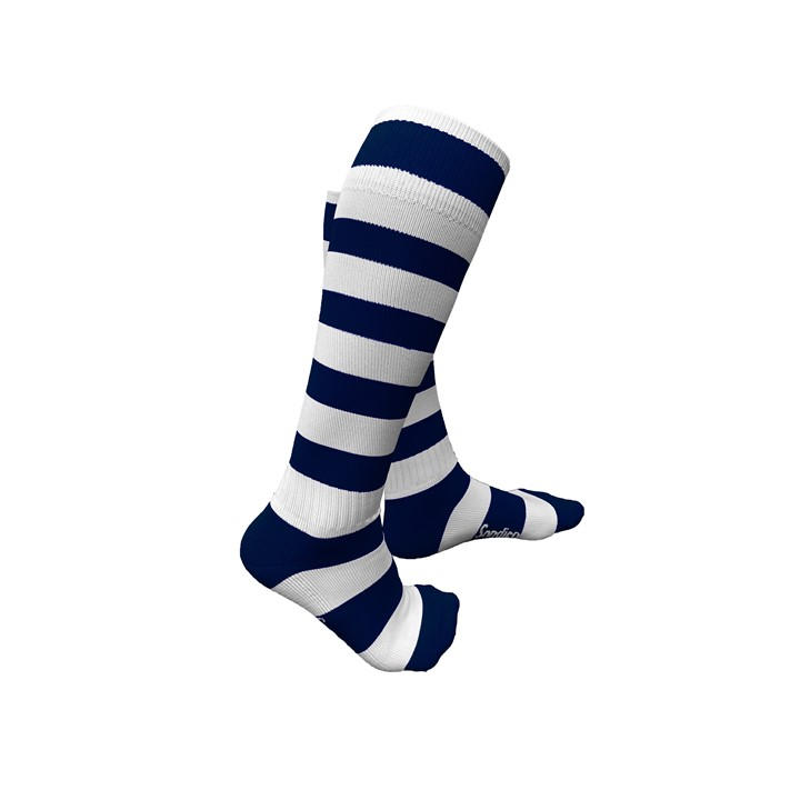 Sondico Navy/White Football Socks Junior - Junior 1-6 - Image 2