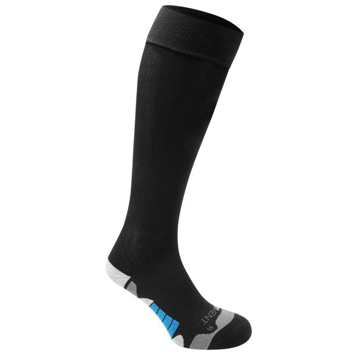 Sondico Men's Black Elite Football Socks in Size 12+, Sports Direct