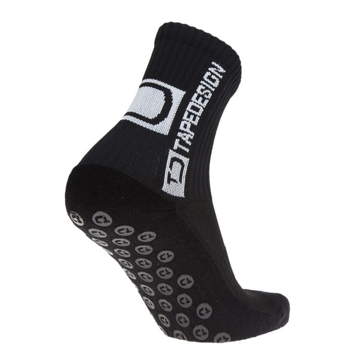 Tapedesign  Kids Black Classic Grip Socks , Sports Direct
