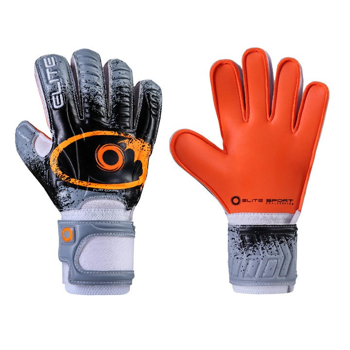 Elite  Orange Sport Goalkeeper Kids Gloves Vampire in Size Size 4, Sports Direct