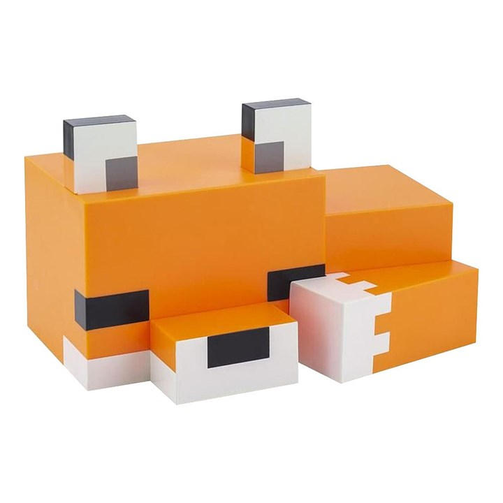 Paladone Products Ltd  Black Minecraft Fox Light, Sports Direct