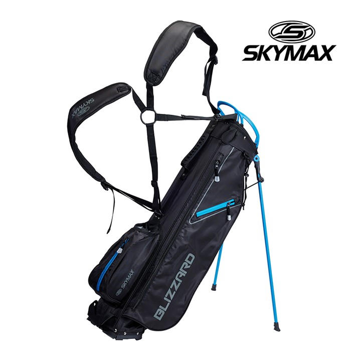 Skymax Black Blizzard 7 Stand Bag, Sports Direct
