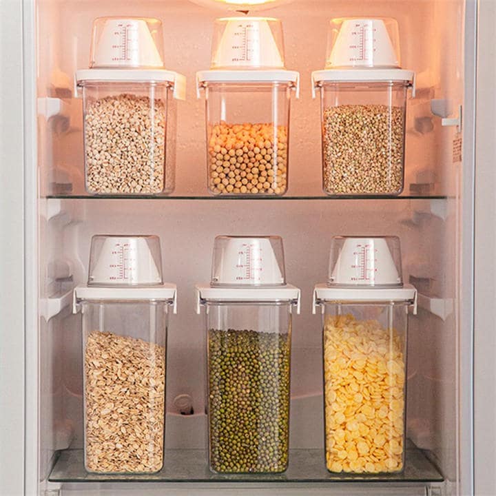 Life Ideas  Clear  Food Storage Container in Size 2pcs, Sports Direct