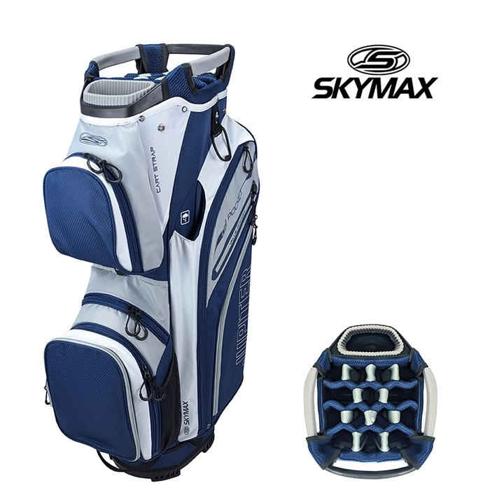 Skymax Blue Jupiter Rain Dry Cart Bag, Sports Direct