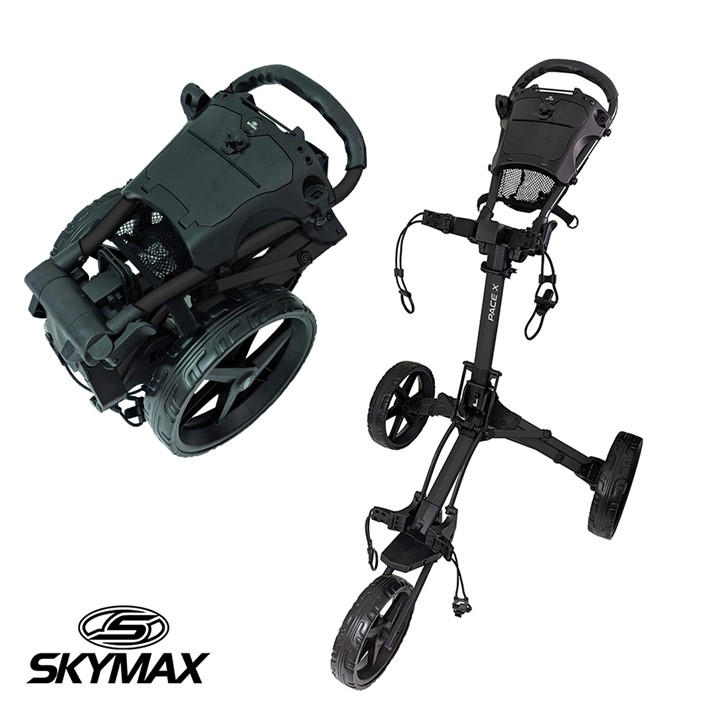Skymax  Black Pace X Golf Trolley, Sports Direct