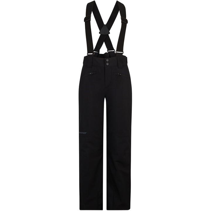 Ziener Boys Black Kids' Axi Ski Trousers in Size 9 - 10 Years, Sports Direct