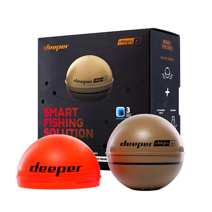 Deeper  Beige Chirp+ 2 Fish Finder, Sports Direct
