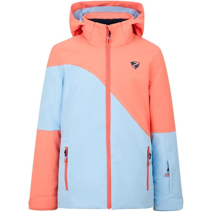 Ziener Girls Blue Kids' Avine Ski Jacket in Size 13 - 14 Years, Sports Direct
