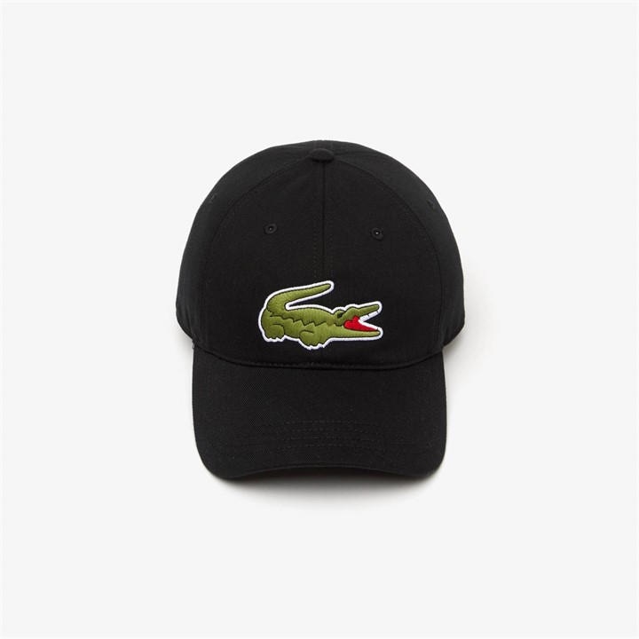 Lacoste Men's Black Baseball Cap in Size Mens, Sports Direct