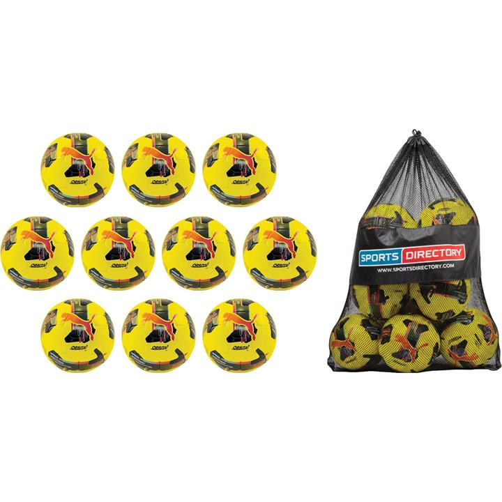 Unknown Puma Orbita 5 Footballs - Pack Of 10 in Size White Size, Sports Direct