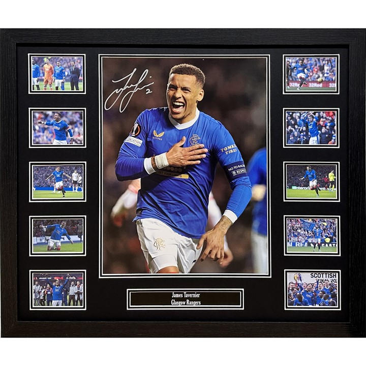 Rangers    James Tavernier Signed  Photo, Football by AllStarSignings Ltd, Sports Direct