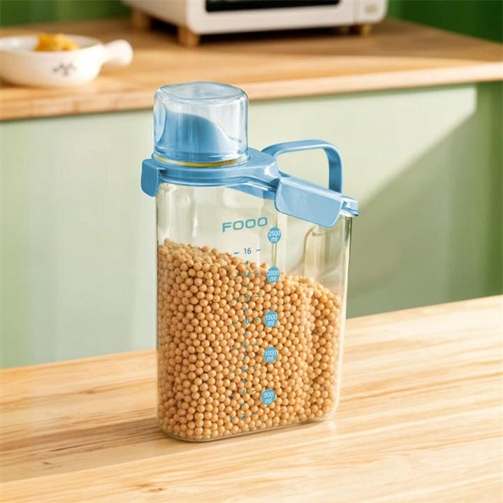 Life Ideas  Blue  2.8L Airtight Food Storage Container in Size 2pcs, Sports Direct