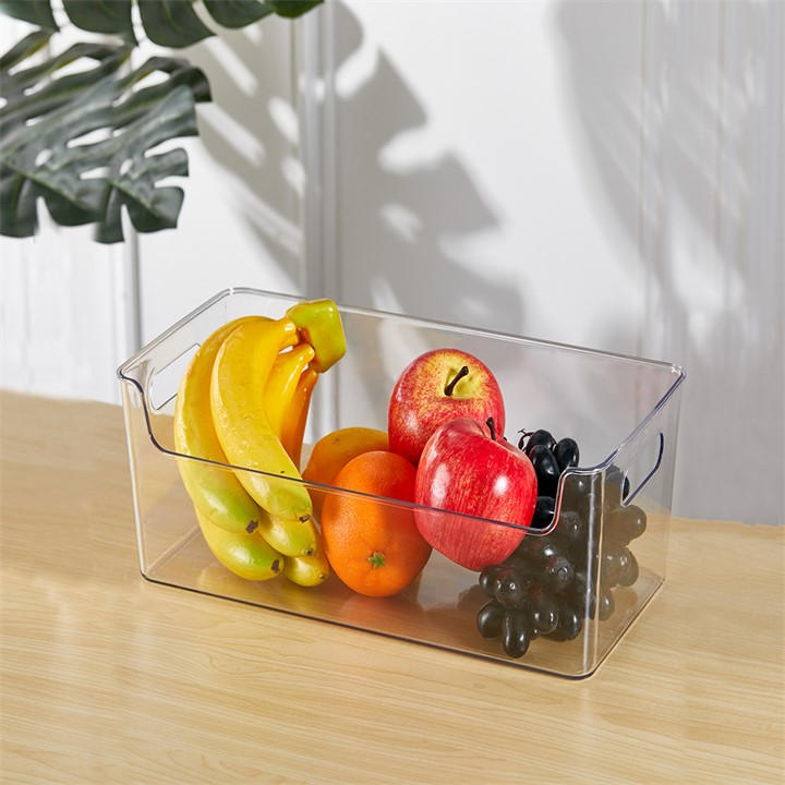 Life Ideas  Clear  Refrigerator Storage Organizers With Handles in Size 4pcs, Sports Direct