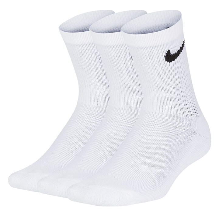 Nike  Kids White Basic Crew 3Pk s in Size Chd C9-2.5, Sports Direct