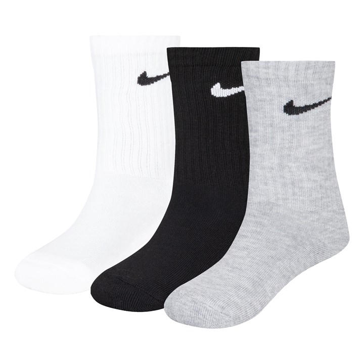 Nike  Kids  Basic Crew 3Pk s in Size Chd C9-2.5, Sports Direct