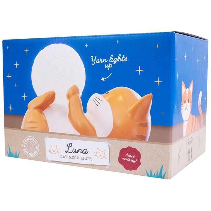 Fizz Creations Unisex Multi Luna The Cat Mood Light -