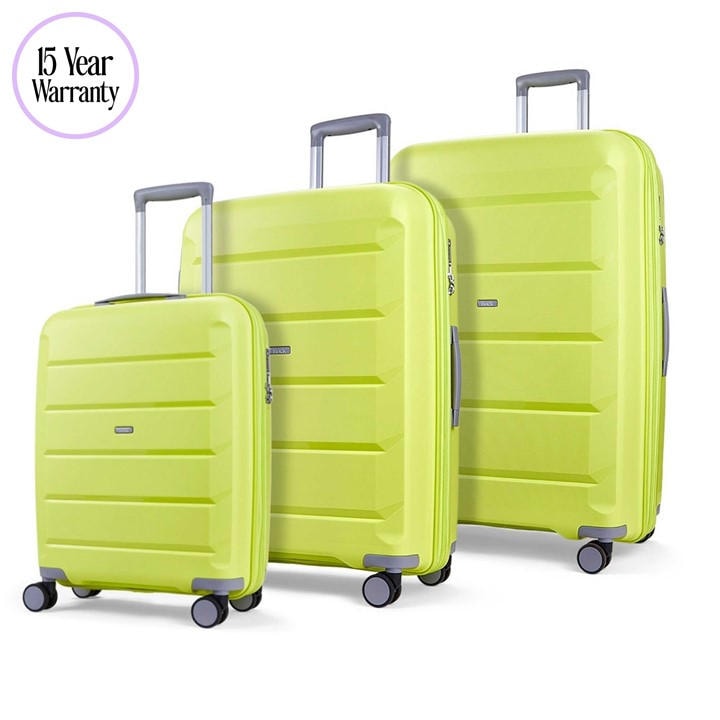 Rock  Green Tulum Suitcases Lime, Sports Direct