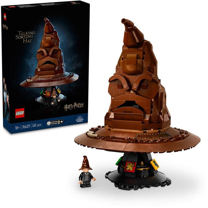 Lego  White 76429 Harry Potter Talking Sorting Hat, Sports Direct