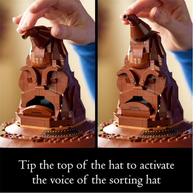 Multi Format and Universal - LEGO - 76429 Harry Potter Talking Sorting Hat