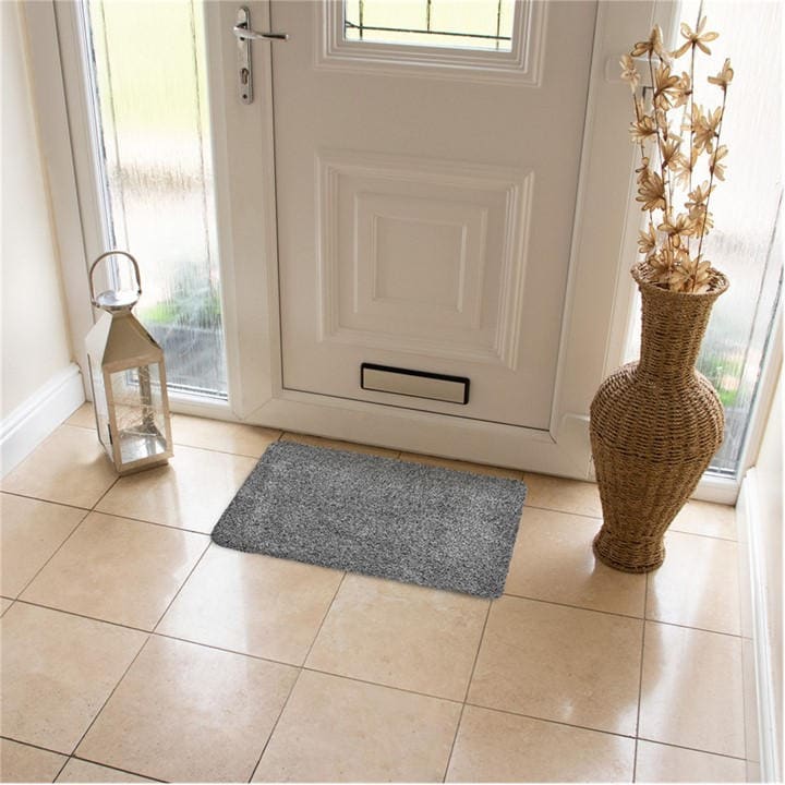 Jvl  Grey Kensington Barrier Mat in Size 50x75cm, Sports Direct