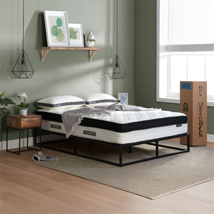Sleepsoul  White Cloud 800 Pocket in Size Double, Sports Direct