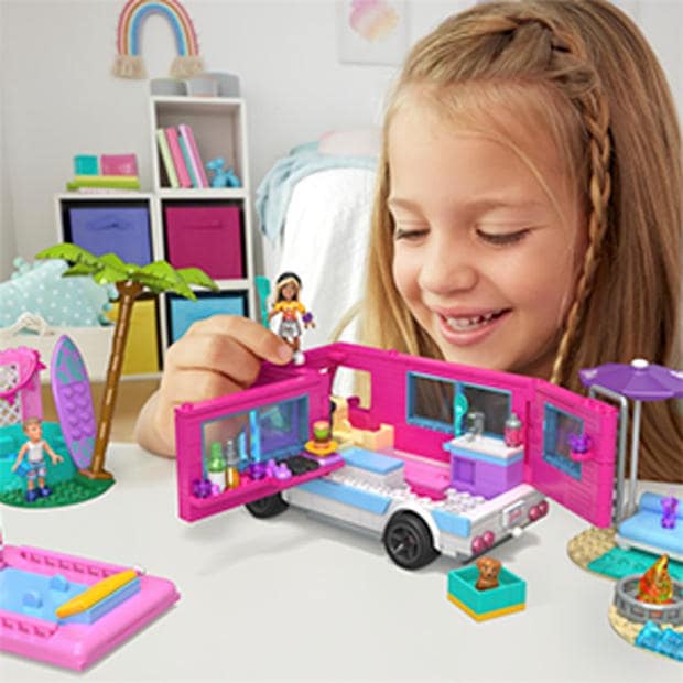 Multi Format and Universal - Barbie - Mega Construx Barbie - Dreamcamper