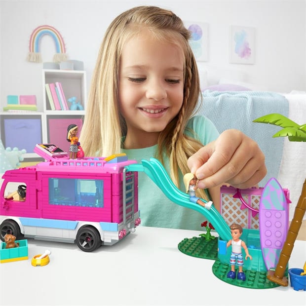 Multi Format and Universal - Barbie - Mega Construx Barbie - Dreamcamper