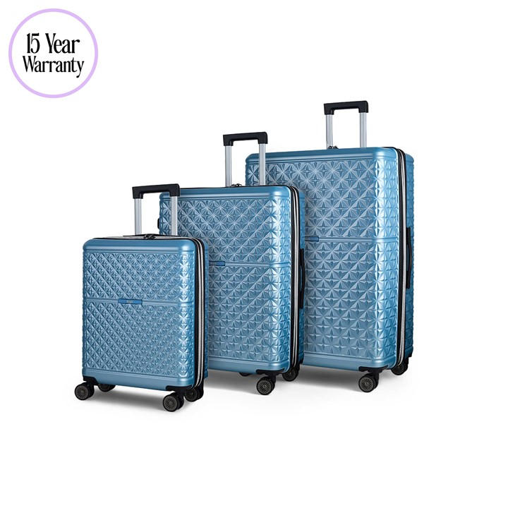 Rock  Blue Maya Suitcases in Size Cabin, Sports Direct