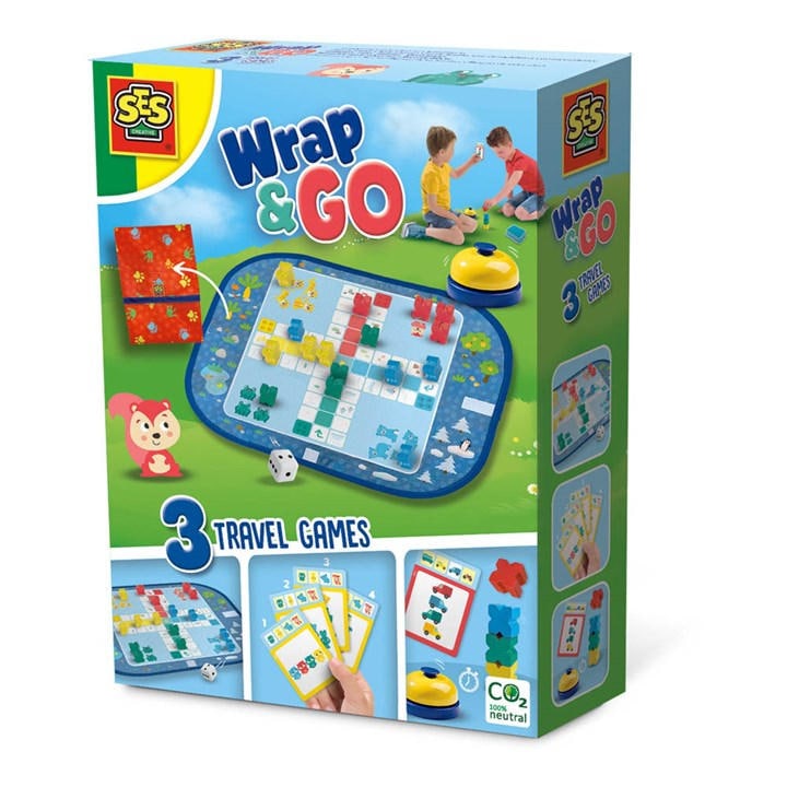 Ses Creative  Kids  Wrap&Go Travel Games, Sports Direct