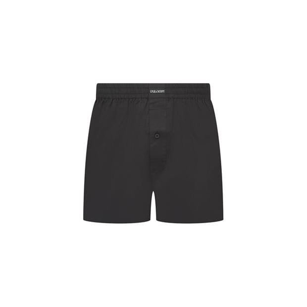 Fekete - Lyle and Scott - Men's Woven Boxer
