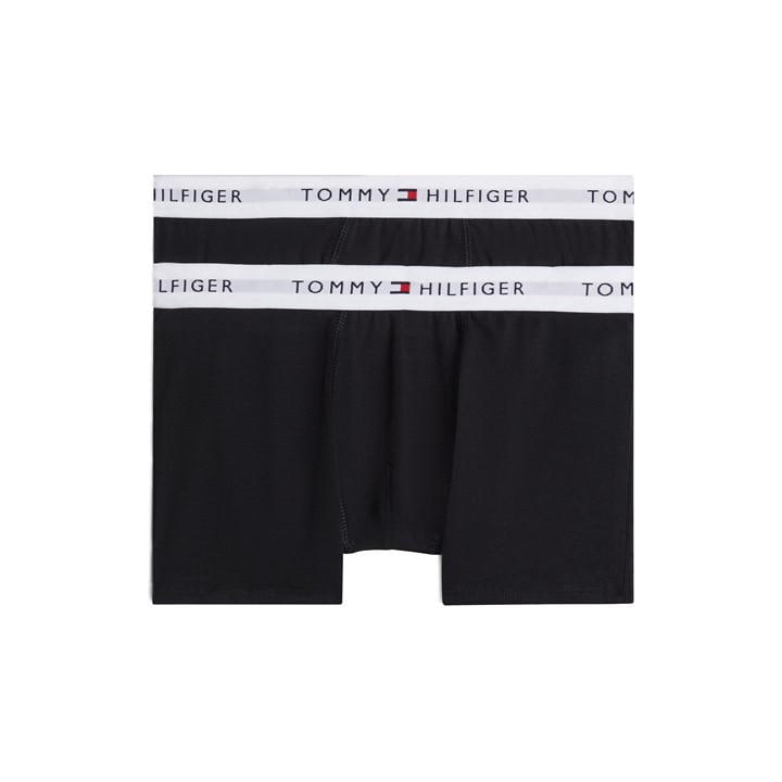 Tommy Hilfiger Boys Black Kids' Soft Fabric Trunks in Size 14 - 16 Years, Sports Direct