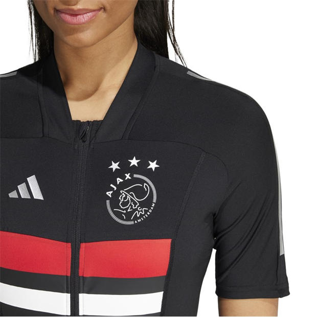 Black - adidas - Ajax Cycling Shirt Womens