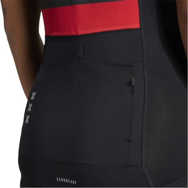 Black - adidas - Ajax Cycling Shirt Womens