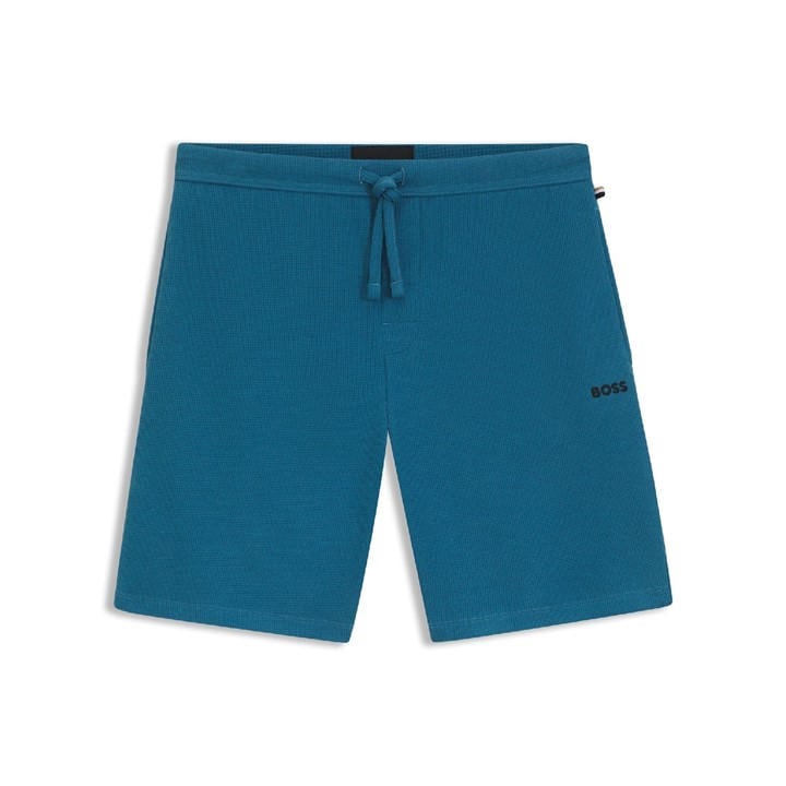 Boss Men's Blue Waffle Shorts 10269584 01 Pyjama Short in Size XL, Sports Direct