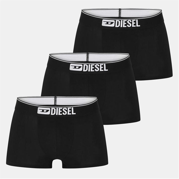 Diesel Men's Black Boxers in Size XL, Sports Direct