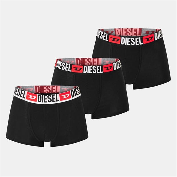 E3784 Černá - Diesel - Men's Boxers