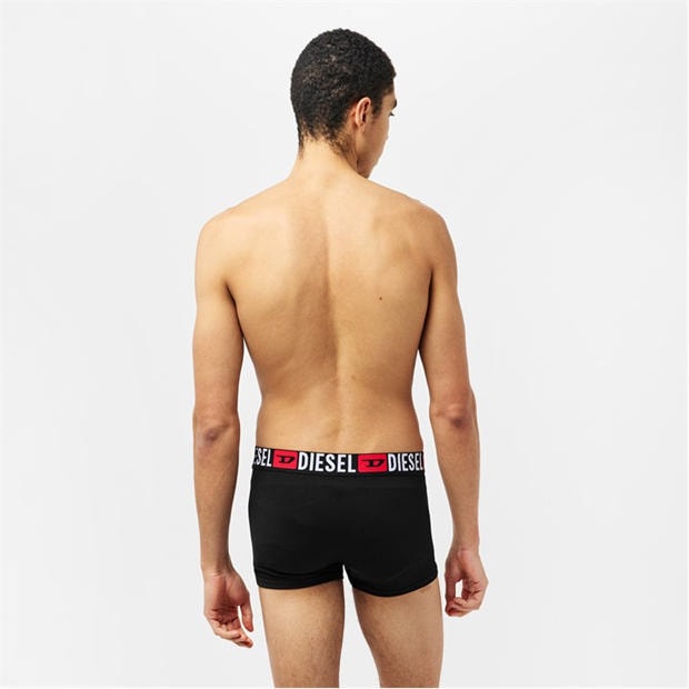E5896 Černá/Šedá/Bílá - Diesel - Men's Boxers