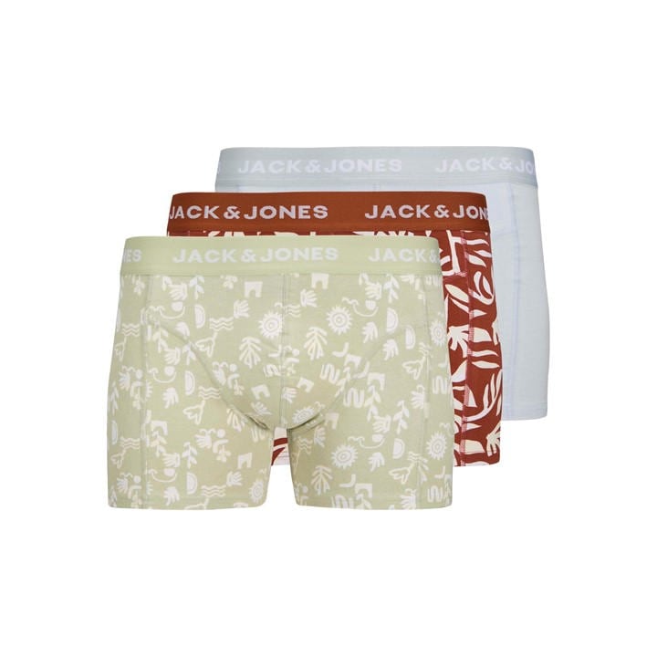 Jack And Jones Men's  Trunks 3 Pack Boxers in Size XL, Sports Direct