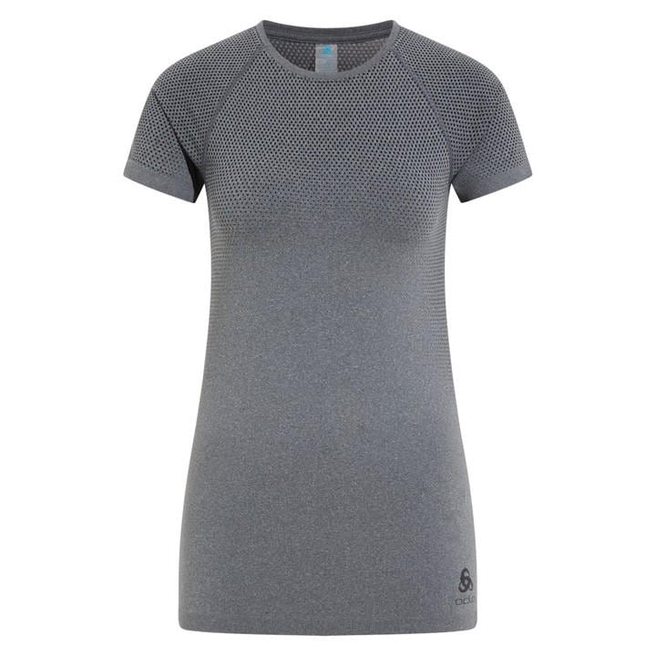 Odlo Women's Grey Performance Baselayer Top in Size 14, Sports Direct