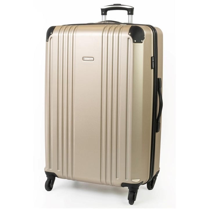 Photos - Luggage Gino Ferrari Lightweight Hard Shell Business Travel Suitcase - Neutral