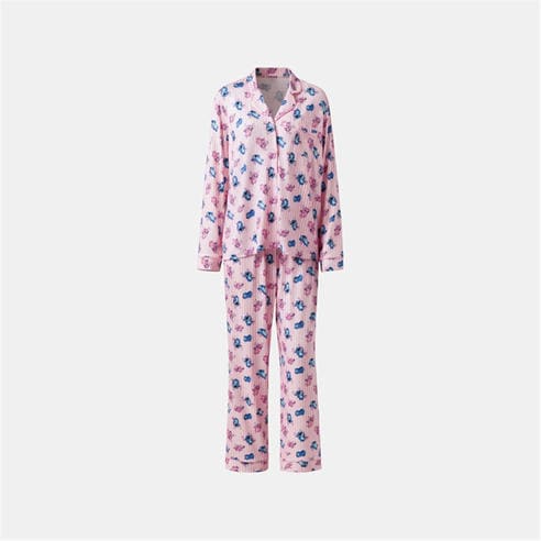 Character - Ladies Disney Button Pyjamas